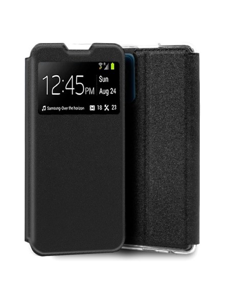 Funda libro soporte TPU Samsung M526 Galaxy M52 5G negra