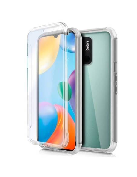 Funda gel TPU 3D Xiaomi Redmi 10C transparente (Frontal + trasera)