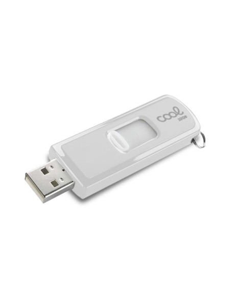 Pen Drive llavero USB 2.0 32GB Cool Basic blanco