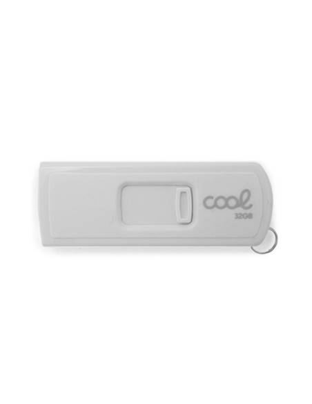 Pen Drive llavero USB 2.0 32GB Cool Basic blanco