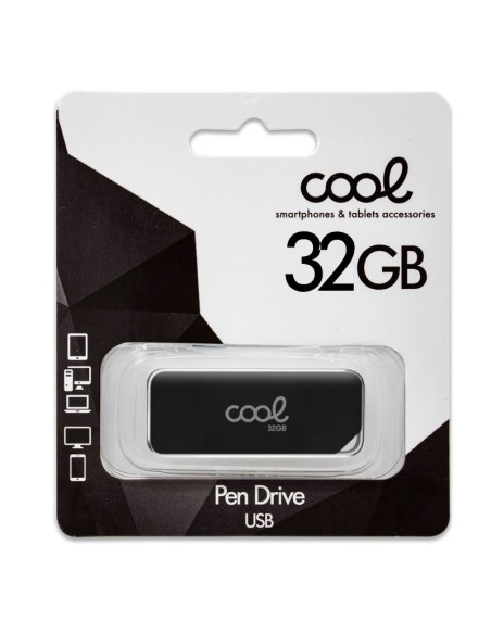 Pen Drive llavero USB 2.0 32GB Cool Board negro