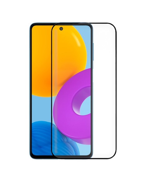 Protector pantalla vidrio templado Samsung M526 Galaxy M52 5G negro (Pegado total 3D)