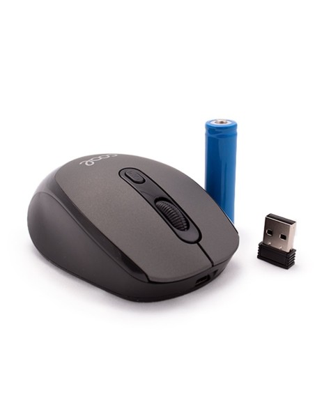 Ratón inalámbrico silencioso COOL ECO (Recargable)