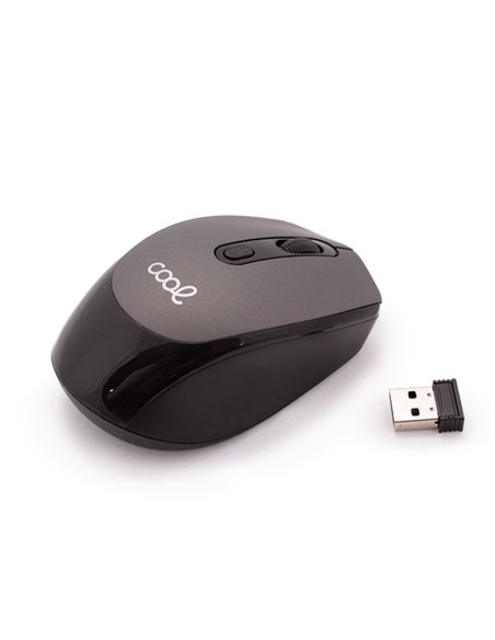 Ratón inalámbrico silencioso COOL ECO (Recargable)