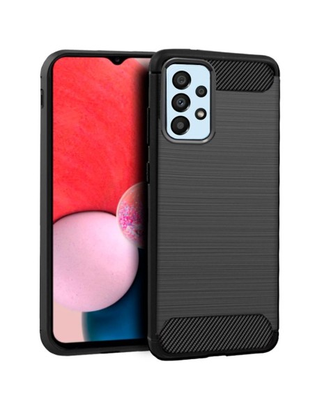 Carcasa TPU Samsung A135 Galaxy A13 carbón negra