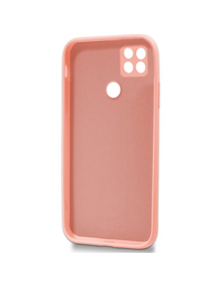 Carcasa TPU cama tela Realme C21Y / C25Y rosa