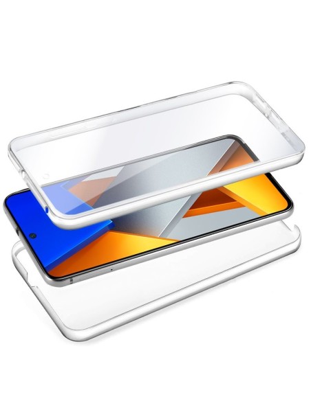Carcasa TPU 3D Xiaomi Poco M4 Pro transparente (Frontal + trasera)