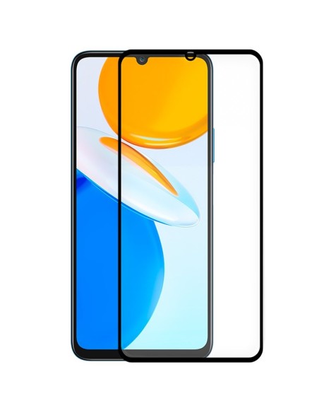 Protector pantalla vidrio templado Honor X7 negro (Pegado total 3D)