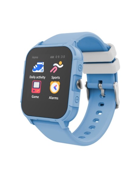 Reloj Smartwatch COOL Junior silicona azul (Salud, Deporte, Sueño, IP68, Juegos)