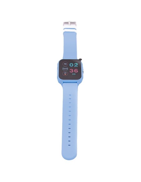 Reloj Smartwatch COOL Junior silicona azul (Salud, Deporte, Sueño, IP68, Juegos)