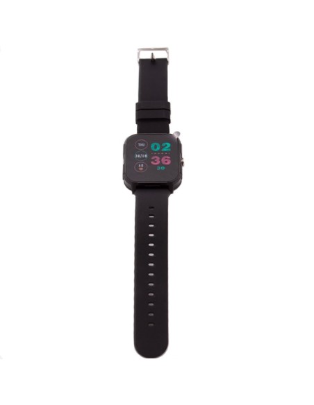 Reloj Smartwatch COOL Junior silicona negra (Salud, Deporte, Sueño, IP68, Juegos)