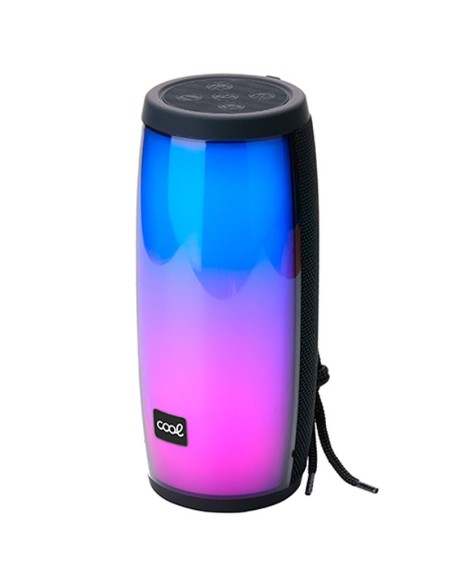 Altavoz universal Bluetooth Cool LED (14W) negro