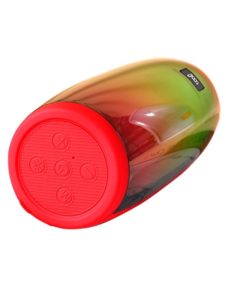 Altavoz universal Bluetooth Cool LED (14W) rojo