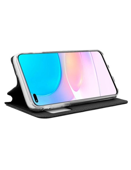 Funda libro soporte TPU Huawei Honor 50 Lite / Nova 8i negra