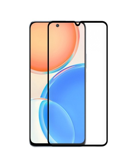 Protector vidrio templado Honor X8 / X8 5G / X8A / 70 Lite / 90 Lite negro (Pegado total 3D)