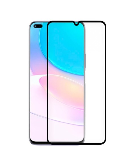Protector pantalla vidrio templado Huawei Honor 50 Lite / Nova 8i negro (Pegado total 3D)