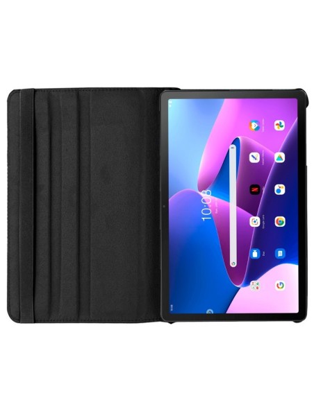 Funda COOL para Lenovo Tab M10 Plus Gen 3 Polipiel negra