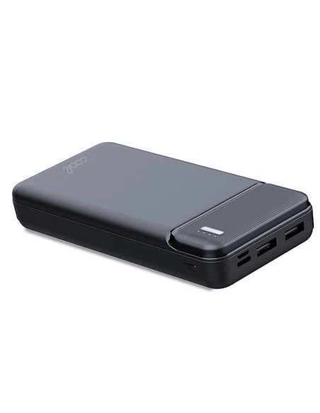 Bateria externa universal Power Bank 20.000 mAh (2 tomas USB 2A) COOL negra