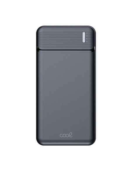 Bateria externa universal Power Bank 20.000 mAh (2 tomas USB 2A) COOL negra