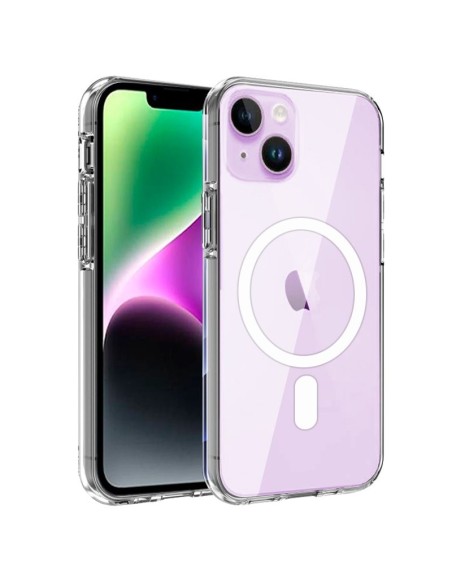 Carcasa TPU iPhone 14 magnética transparente