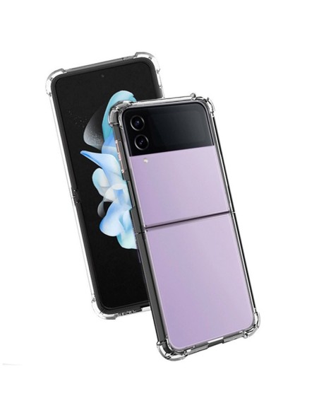 Carcasa TPU Samsung F721 Galaxy Z Flip 4 antigolpes transparente