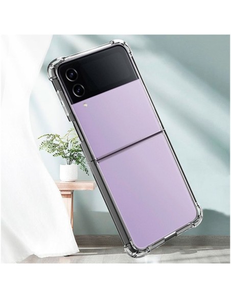 Carcasa TPU Samsung F721 Galaxy Z Flip 4 antigolpes transparente