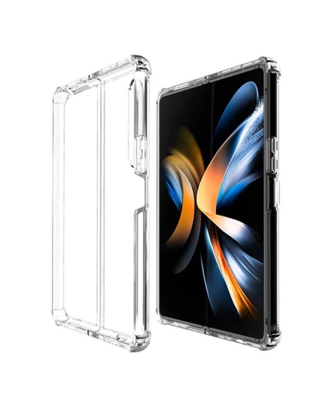 Carcasa TPU Samsung F936 Galaxy Z Fold 4 antigolpes transparente