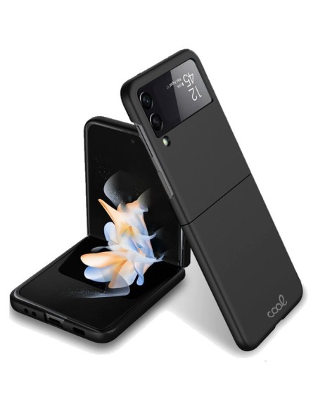 Carcasa TPU cama tela Samsung F721 Galaxy Z Flip 4 plegable negra
