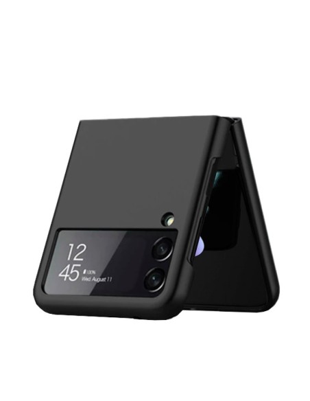 Carcasa TPU cama tela Samsung F721 Galaxy Z Flip 4 plegable negra