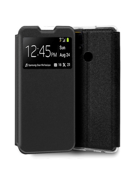 Funda libro soporte TPU Xiaomi Poco C40 negra