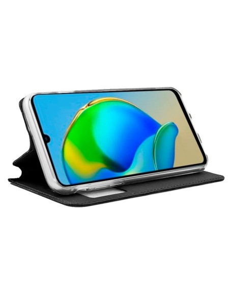 Funda libro soporte TPU ZTE Blade V40 Vita / Blade A72 negra