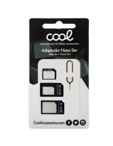 Adaptador COOL (3 en 1) nano SIM...