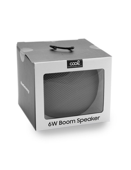 Altavoz universal Bluetooth 6W COOL Boom negro