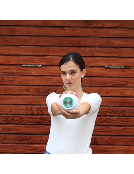 Altavoz universal Bluetooth 6W COOL Boom blanca