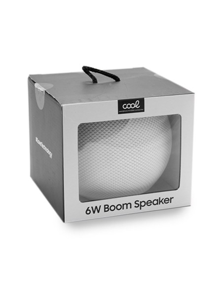 Altavoz universal Bluetooth 6W COOL Boom blanca
