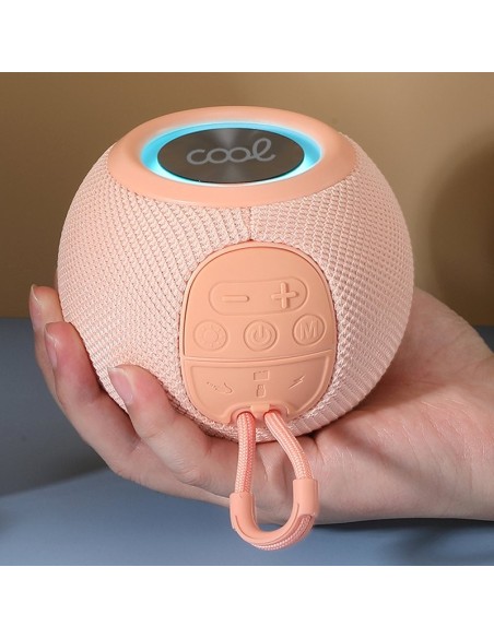 Altavoz universal Bluetooth 6W COOL Boom rojo salmón