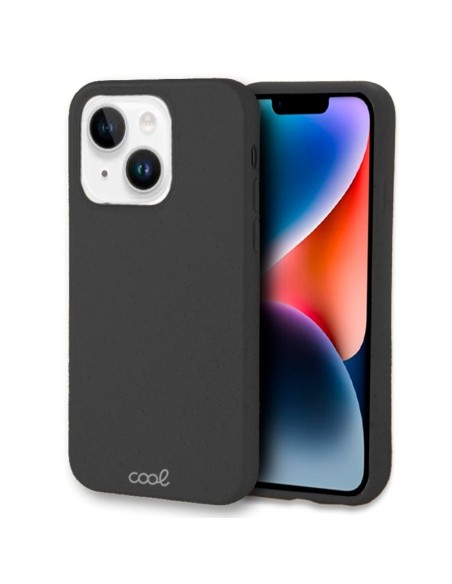 Carcasa biodegradable iPhone 14 Plus PBAT ecológico negro