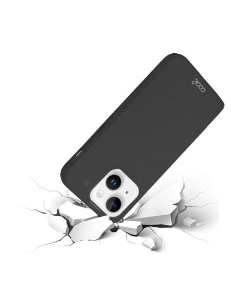 Carcasa biodegradable iPhone 14 Plus PBAT ecológico negro