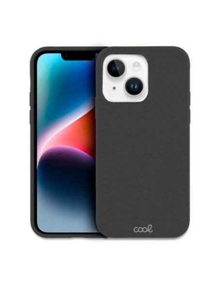 Carcasa biodegradable iPhone 14 Plus PBAT ecológico negro