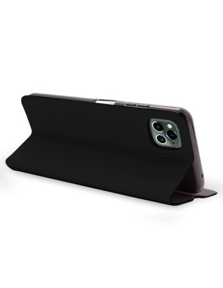 Funda libro soporte TPU iPhone 14 Pro Elegance negra