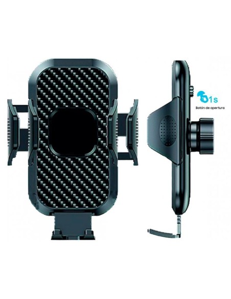 Soporte universal para coche carbono COOL negro