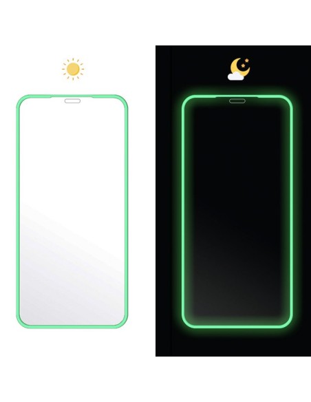 Protector pantalla vidrio templado neón iPhone 6 / 7 / 8 / (SE 2020) / (SE 2022)
