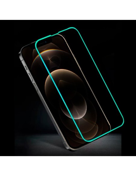 Protector pantalla vidrio templado neón iPhone 12 Pro Max