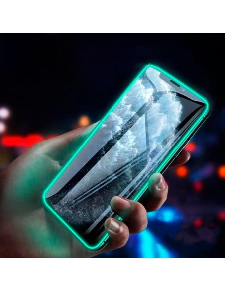 Protector pantalla vidrio templado neón iPhone XR / iPhone 11