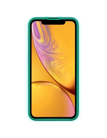 Protector pantalla vidrio templado neón iPhone XR / iPhone 11