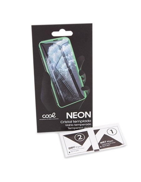 Protector pantalla vidrio templado neón iPhone XR / iPhone 11