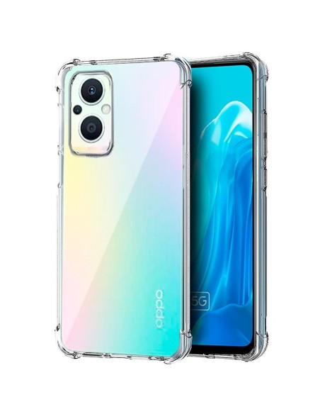 Carcasa TPU Oppo Reno 8 Lite 5G antigolpes transparente