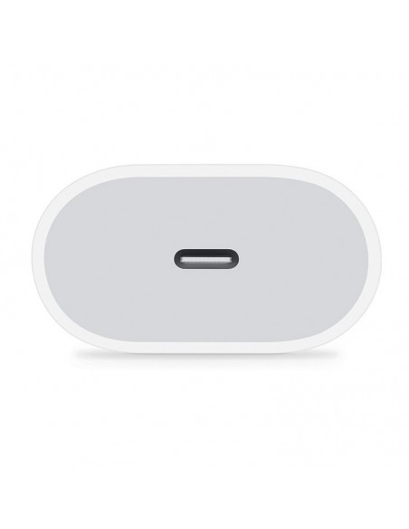 Cargador de red original Apple (Sólo enchufe adaptador) toma tipo C 20 W suelto (Bulk)