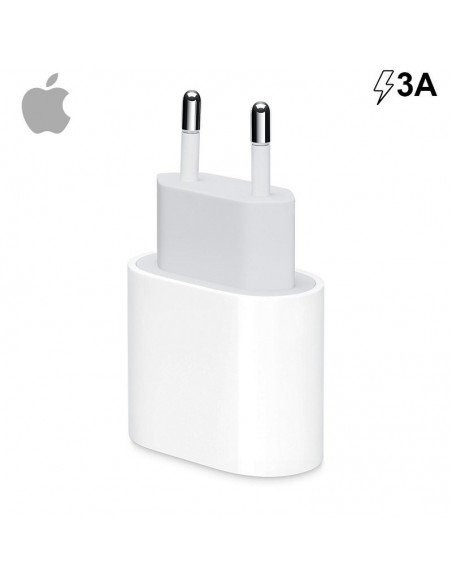 Cargador de red original Apple (Sólo enchufe adaptador) toma tipo C 20 W suelto (Bulk)