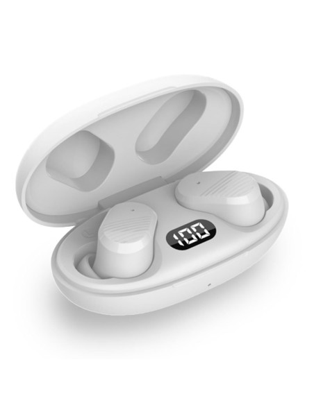 Auriculares Bluetooth estéreo Dual Pod Earbuds COOL Feel blancos